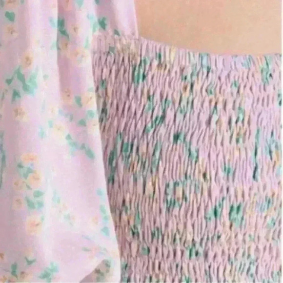 Sokee Collective Babydoll Ditsy Floral Cottagcore Dress, Sz Small. NWT - Picture 5 of 16